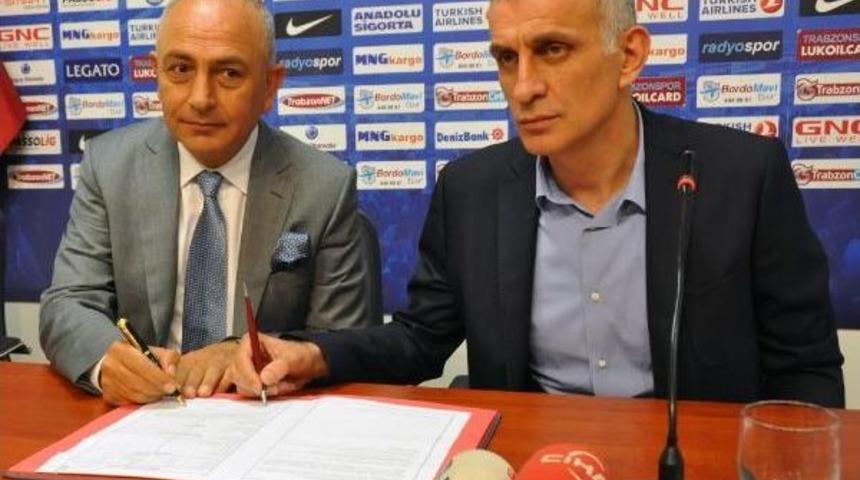 Trabzonspor'da Sportif Direkt&ouml;r Hurma Imzayı Attı