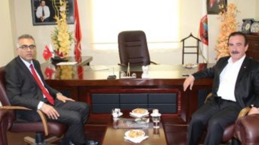 Erdoğan &Ouml;z&rsquo;den Adıyaman Ticaret Borsası Başkanı Fırat&rsquo;a Ziyaret