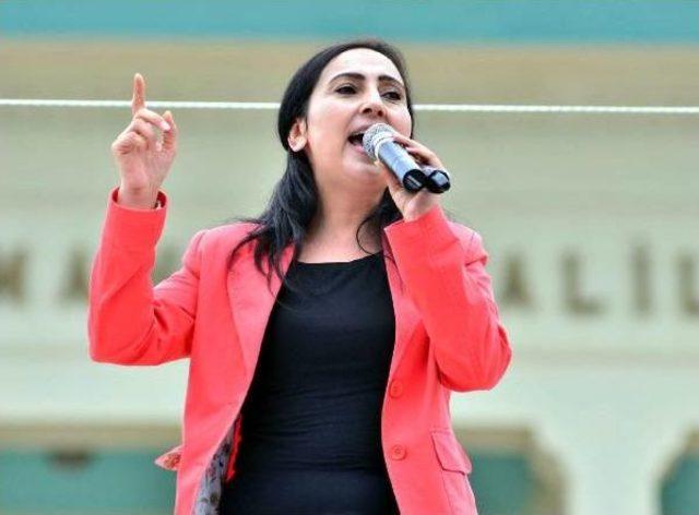 Hdp'li Yüksekdağ'dan Cumhurbaşkanı Ve Başbakan Mitingleri Için 'çift Dikiş' Benzetmesi