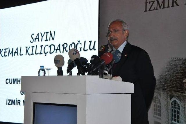 Kılıçdaroğlu: “projenin Merkezi 81 İlin Dışında Olacak”