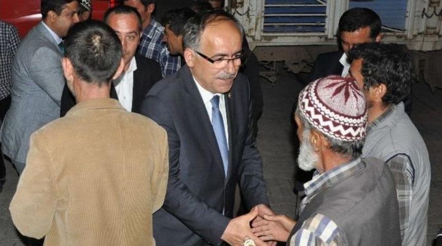 Mhp&rsquo;li Kalaycı Sefak&ouml;y&rsquo;de Se&ccedil;menle Buluştu