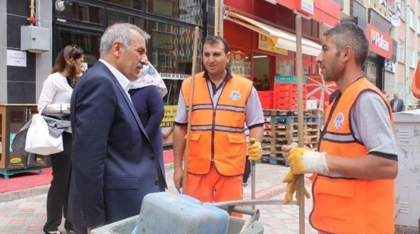 Şahin, Esnaf Ziyaretlerine Devam Ediyor