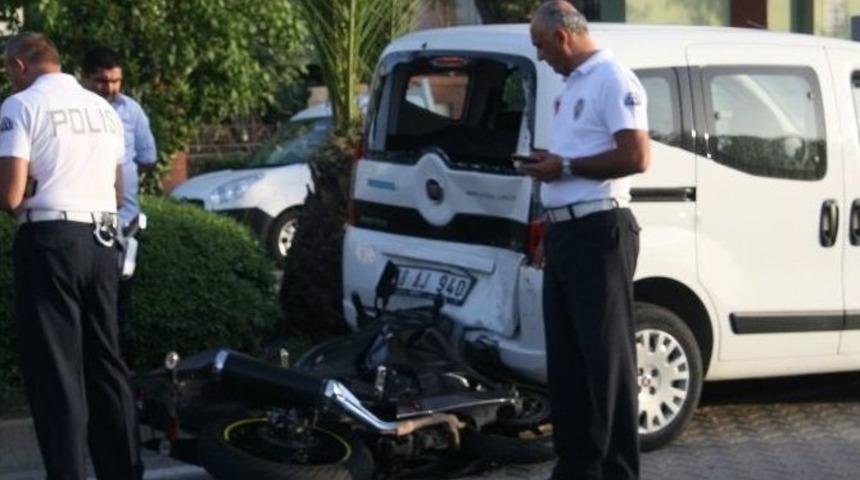 Marmariste Trafik Kazası: 1 Yaralı