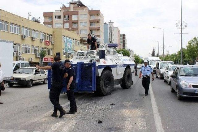 Panzer Kamyon Ve Otomobil Zincirleme Kazaya Karıştı 1