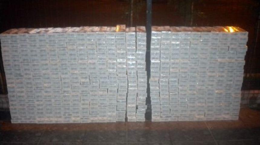 Kamyonda 5 Bin Paket Kaçak Sigara Ele Geçti