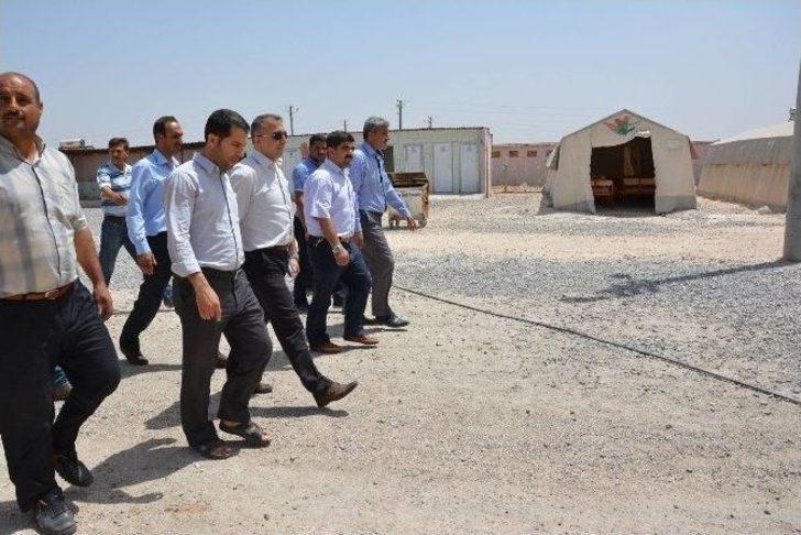Viranşehir’de Afad Çadırkent Konaklama Tesislerindeki Okullar Denetlendi G1