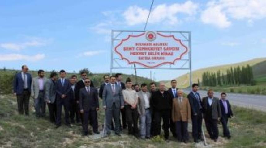 Bolvadin&rsquo;de Şehit Savcı Mehmet Selim Kiraz İ&ccedil;in &ldquo;hatıra Ormanı&rdquo; Oluşturuldu