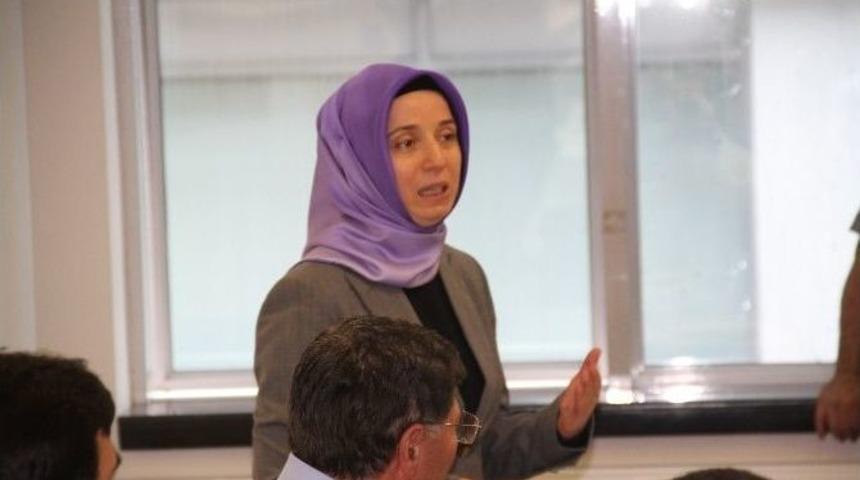 Ak Partili Fatma Benli: &ldquo;hdp İnsanları Tehdit Ediyor&rdquo;