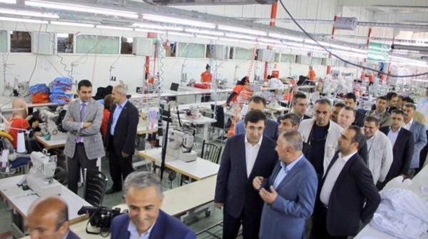 Bakan Yılmaz Osb&rsquo;yi Ziyaret Etti