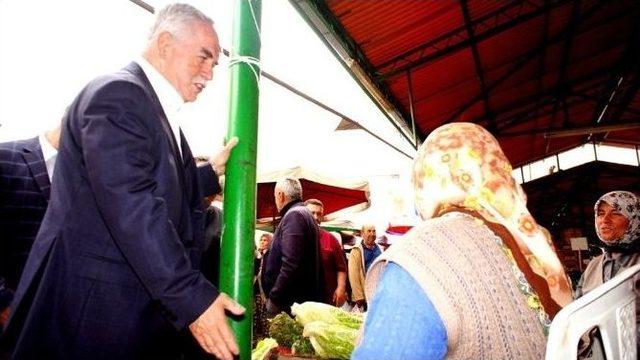 Ak Partili Berber, Bakan Gibi Karşılandı