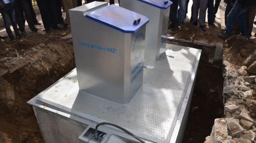 Erciş&rsquo;te &Ccedil;&ouml;p Konteynırları Yeraltına Alındı