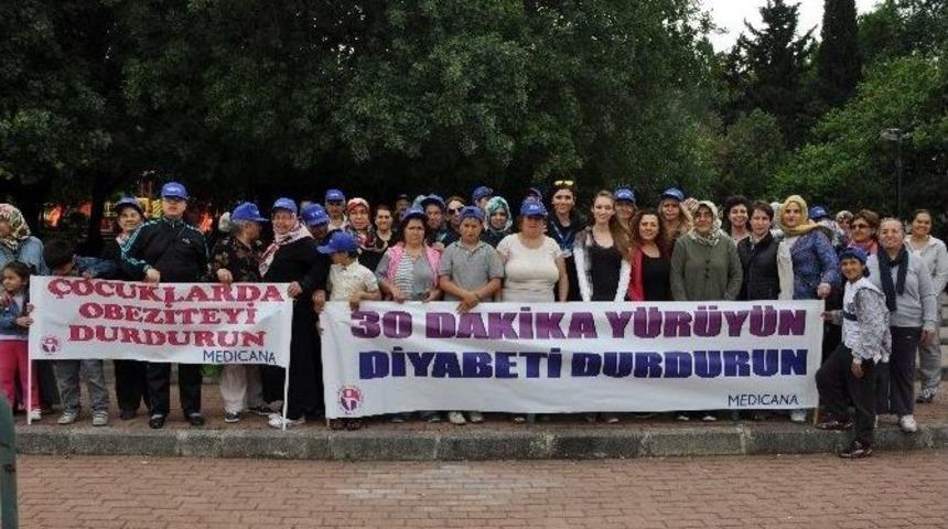 &Ccedil;ocuklar Ve Aileleri Diyabete Karşı Y&uuml;r&uuml;d&uuml;