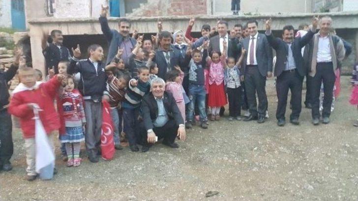 Mhp’li Adaylar Çimen Ve Hızarcı’dan Yoğun Seçim Çalışması G4