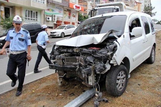 Samsun’da Trafik Kazası: 1 Yaralı