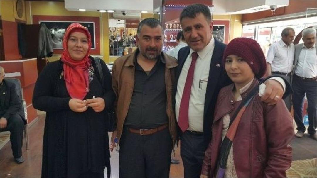 Mhp Adayları &Ccedil;imen Ve Hızarcı Esnafın Sorunlarını Dinledi