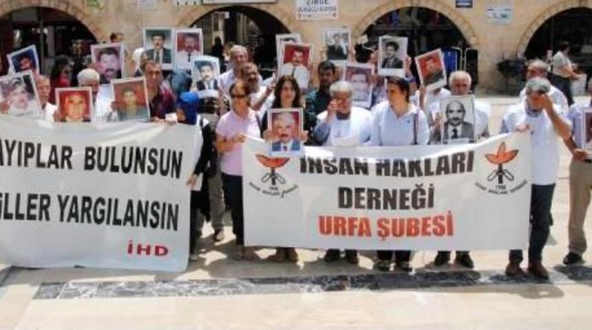 Şanlıurfa&rsquo;Da Kayıp Yakınlarından Eylem