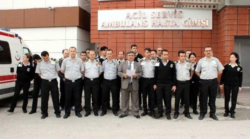 Eskişehir&rsquo;de G&uuml;venlik G&ouml;revlilerinin Darp Edilmesi