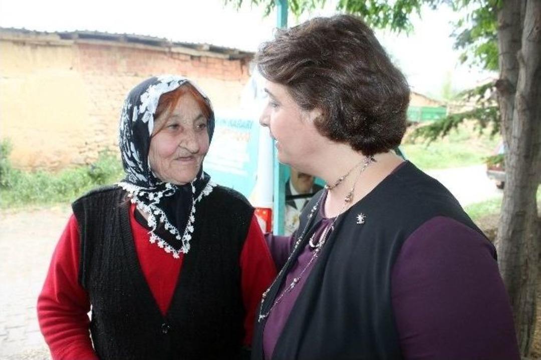 Ak Parti Milletvekili Adayı Sıvacı, Sinanpaşa Ve Başmak&ccedil;ı İl&ccedil;elerini Ziyaret Etti