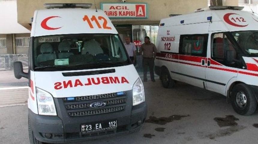Ambulans Şof&ouml;r&uuml; Darp Edildi