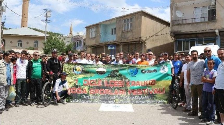 1. Dicle İl&ccedil;esi Kralkızı Doğa Sporları Festivali Başladı