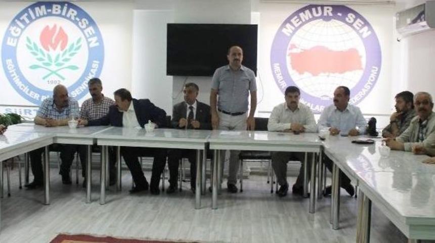 Siirt&rsquo;te 27 Stk&rsquo;dan &rsquo;istikrar S&uuml;rs&uuml;n&rsquo; A&ccedil;ıklaması