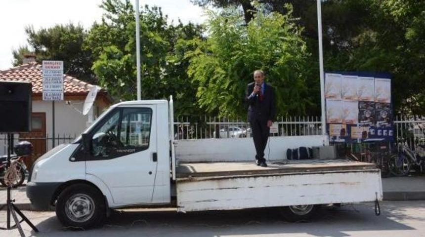 Bağımsız Milletvekilinin Mitingine Eşi Ile 7 Yakını Katıldı