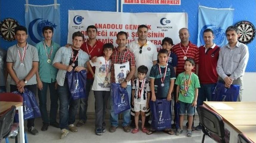 Kahta&rsquo;da Satran&ccedil; Ve Dama Turnuvası D&uuml;zenlendi