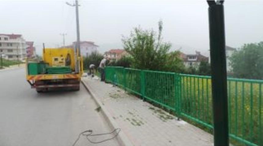 Tepek&ouml;y&rsquo;de Korkuluk &Ccedil;alışması Tamamlandı