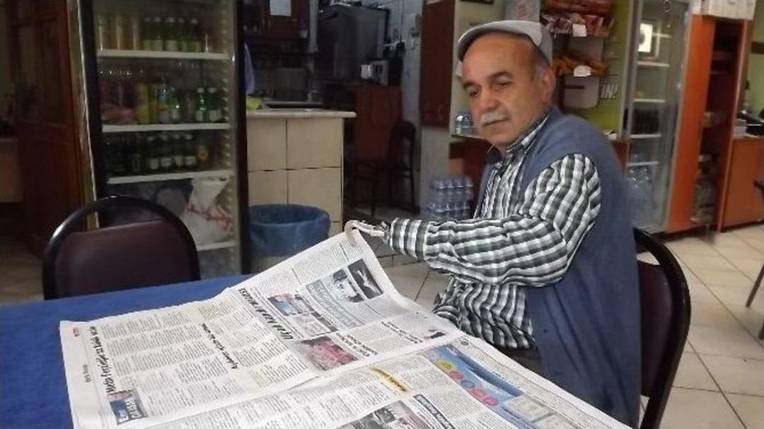 "&ccedil;ok Ş&uuml;k&uuml;r Gazete Okuyabiliyorum"