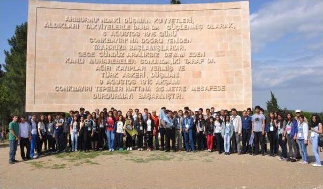 Şahinbeyli Öğrenciler, Kına Yakarak Çanakkale’Ye Gitti