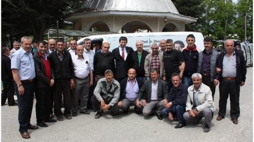 Prof. Dr. Caner Yenid&uuml;nya, Şeker Fabrikası&rsquo;nı Ziyaret Etti, Muhtarlar İle Bir Araya Geldi