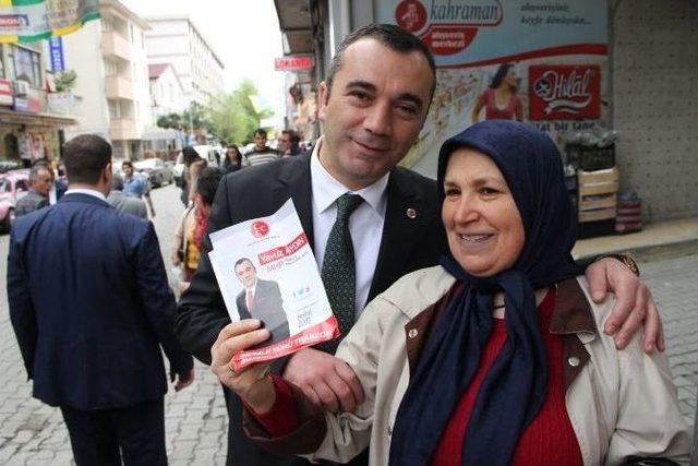 Mhp Trabzon Milletvekili Adayı Aydın’dan Vakfıkebir Ve Akçaabat İlçelerine Ziyaret