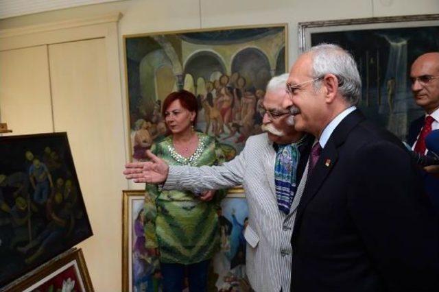 Kılıçdaroğlu'ndan Ressam Yaşar Çallı'nın Atölyesini Ziyaret