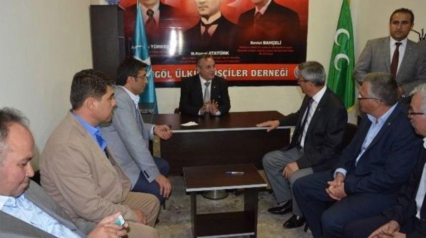 Zeynel Balkız Ziyaretlerini S&uuml;rd&uuml;r&uuml;yor