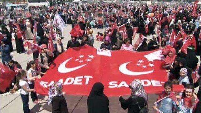 Saadet Partisi Ve Büyük Birlik Partisi'nin Yenikapı Mitingi