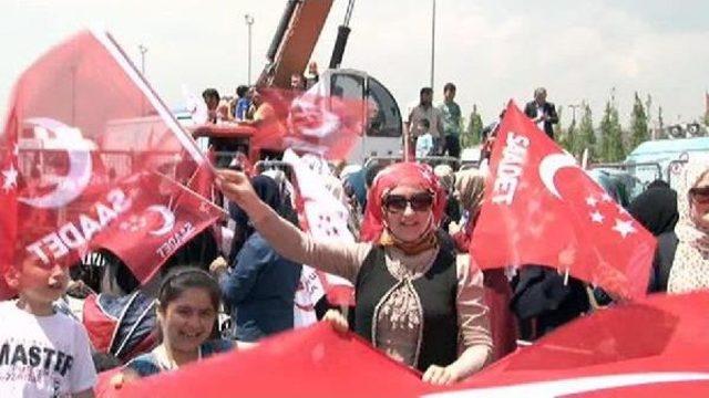 Saadet Partisi Ve Büyük Birlik Partisi'nin Yenikapı Mitingi