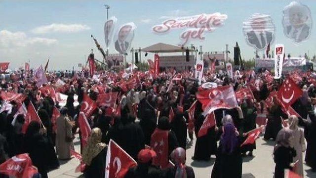 Saadet Partisi Ve Büyük Birlik Partisi'nin Yenikapı Mitingi