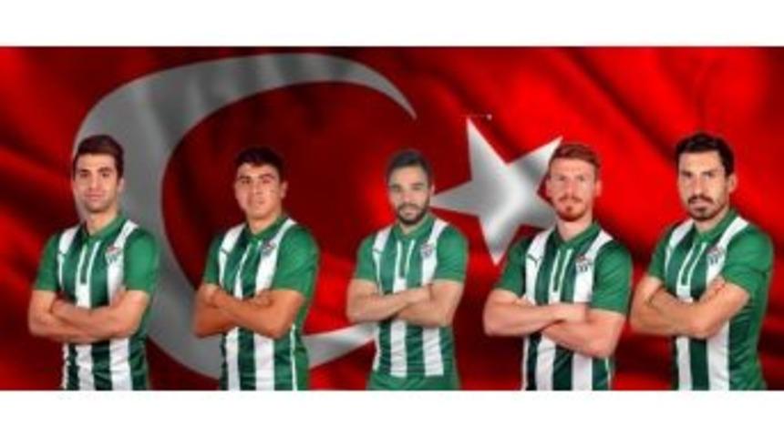 Bursaspor&rsquo;da Milli Takım Sevinci
