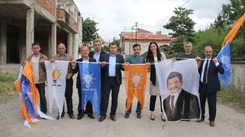 Karaaslan&rsquo;a Bafra&rsquo;da Sevgi Seli