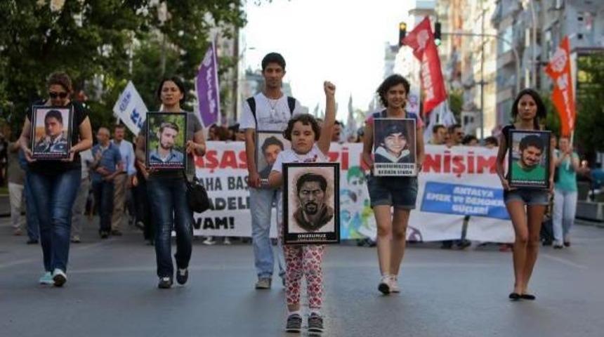 Antalya&rsquo;Da Gezi 2&rsquo;Nci Yılında Anıldı