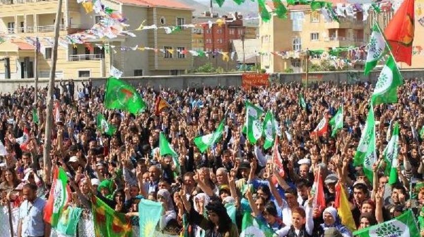 Dbp, Yüksekova'da Miting Yaptı