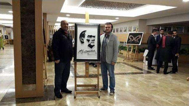 Odabaşoğlu; İkinci Sergisini Atatürk Üniversitesi Fuaye Alanında Açtı