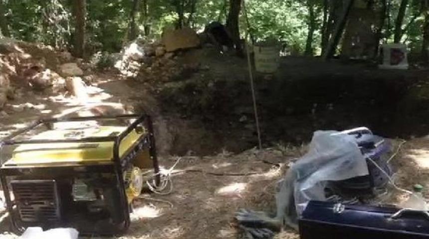 Jandarmadan Define Avcılarına Operasyon