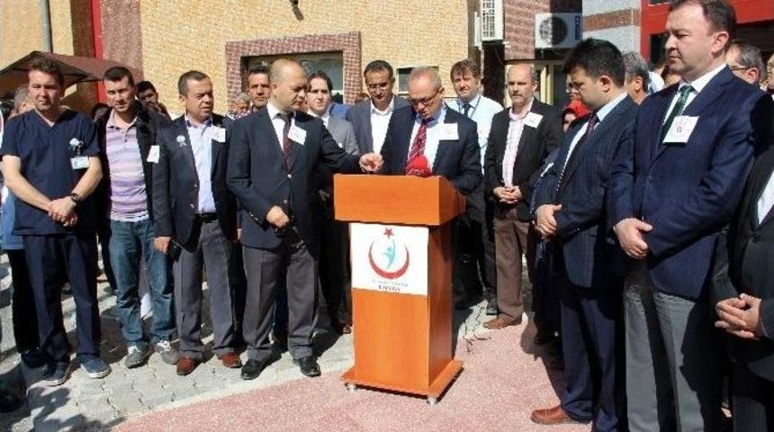 K&uuml;tahya&rsquo;da Doktorlardan Sağlıkta Şiddete Tepki