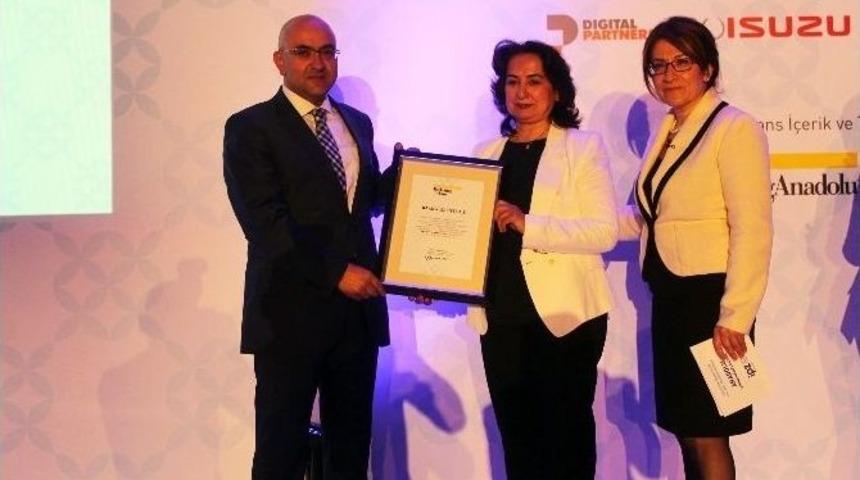 Erciyes A.ş&rsquo;ye &rsquo;değer Katan Markalar&rsquo; &Ouml;d&uuml;l&uuml;