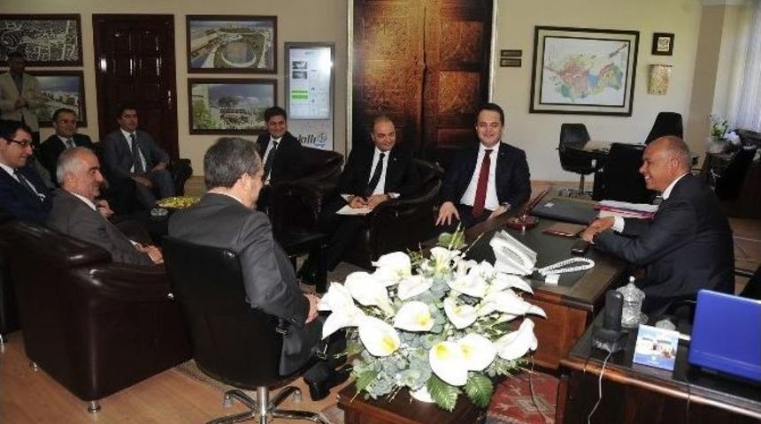 Tydta Başkanı Ermut&rsquo;tan, Başkan &Ccedil;alışkan&rsquo;a Ziyaret Etti