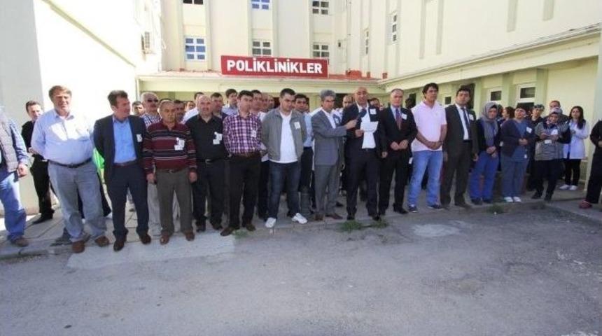 Sağlık &Ccedil;alışanları Bayburt&rsquo;ta İş Bıraktı