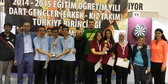 Bozüyüklü Dartçılar Madalyaları Topladılar 1