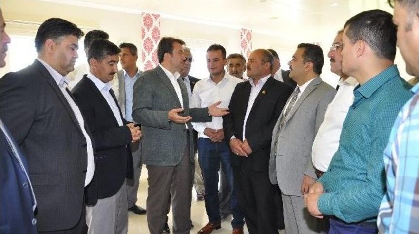 Başkan Erko&ccedil; Afşin&rsquo;de Vatandaşlarla Bir Araya Geldi