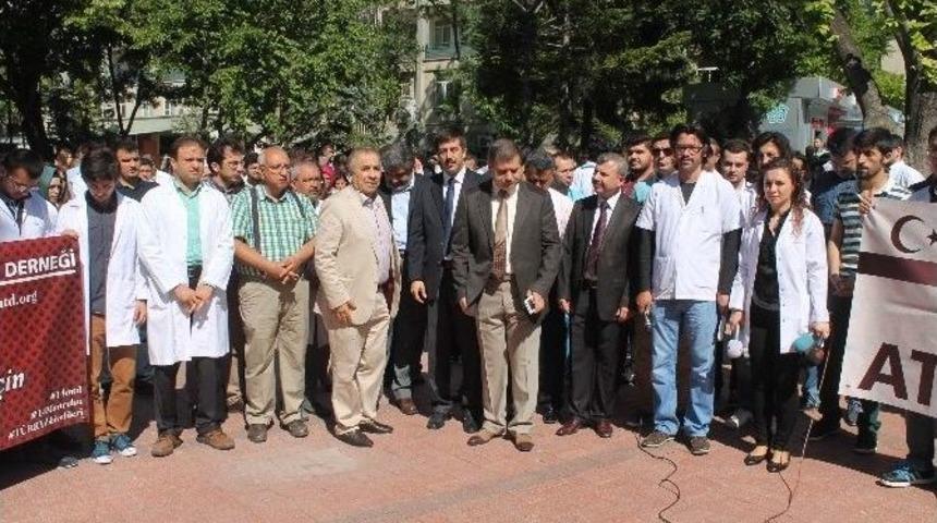 Konya&rsquo;da Doktor Cinayetine Tepki